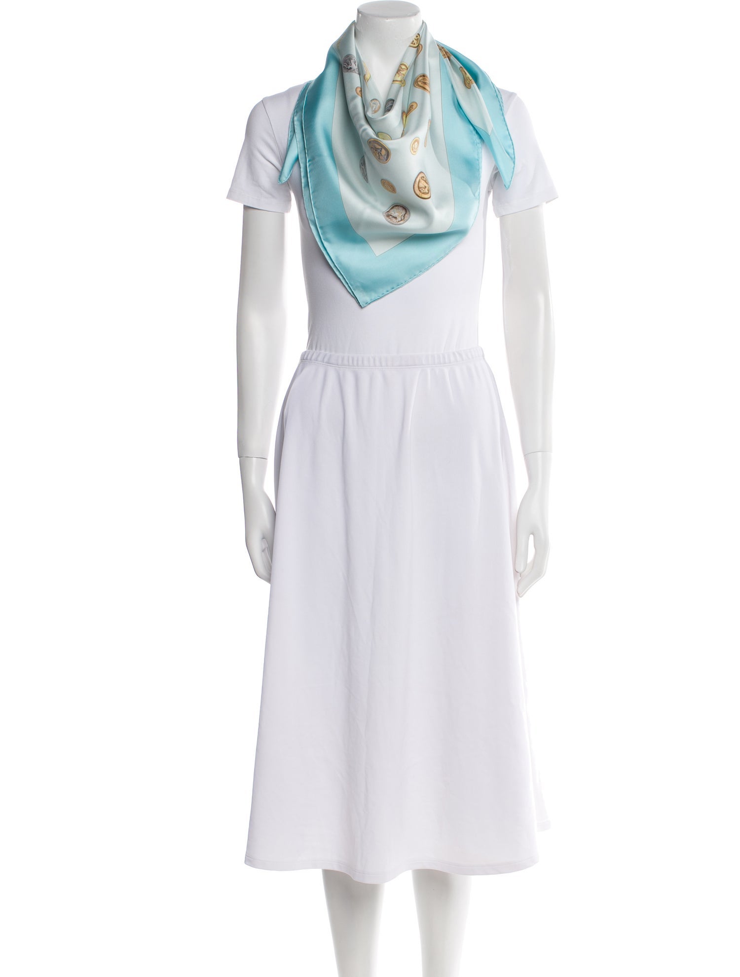 Hermès Boutons de Vénerie Silk Scarf