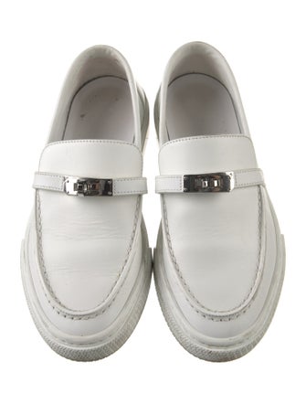 Hermès Game Leather Loafers