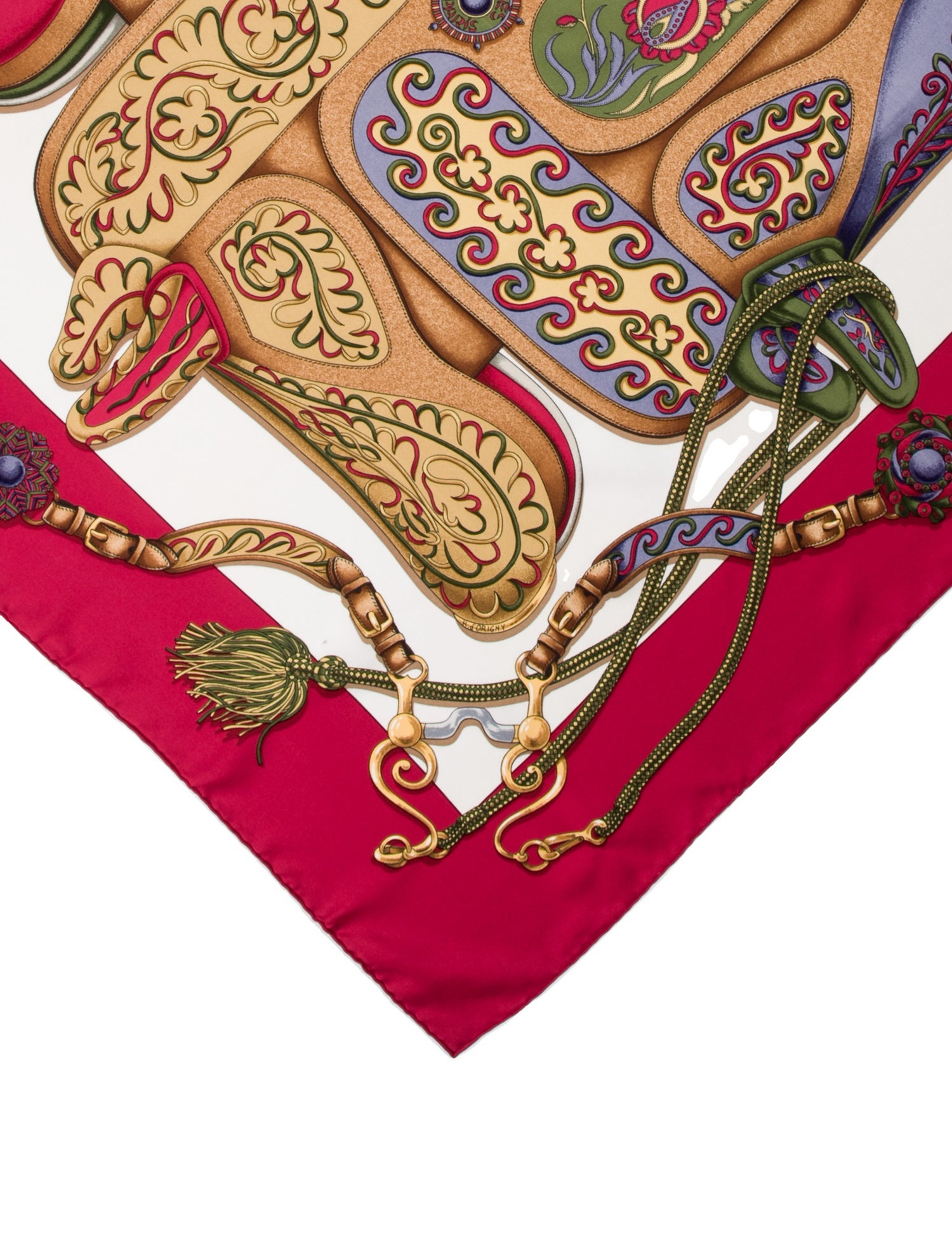 Hermès Festival des Amazones Silk Scarf
