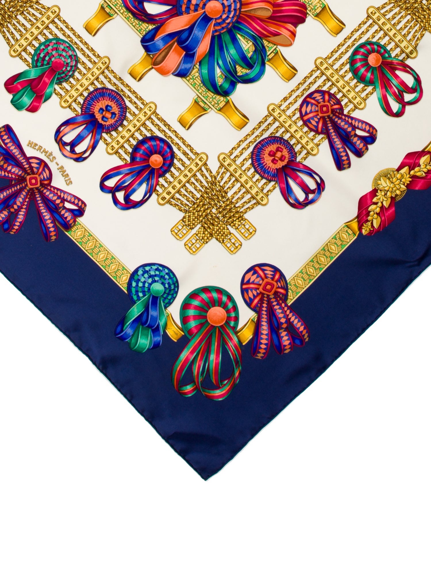 Hermès Les Rubans du Cheval Silk Scarf