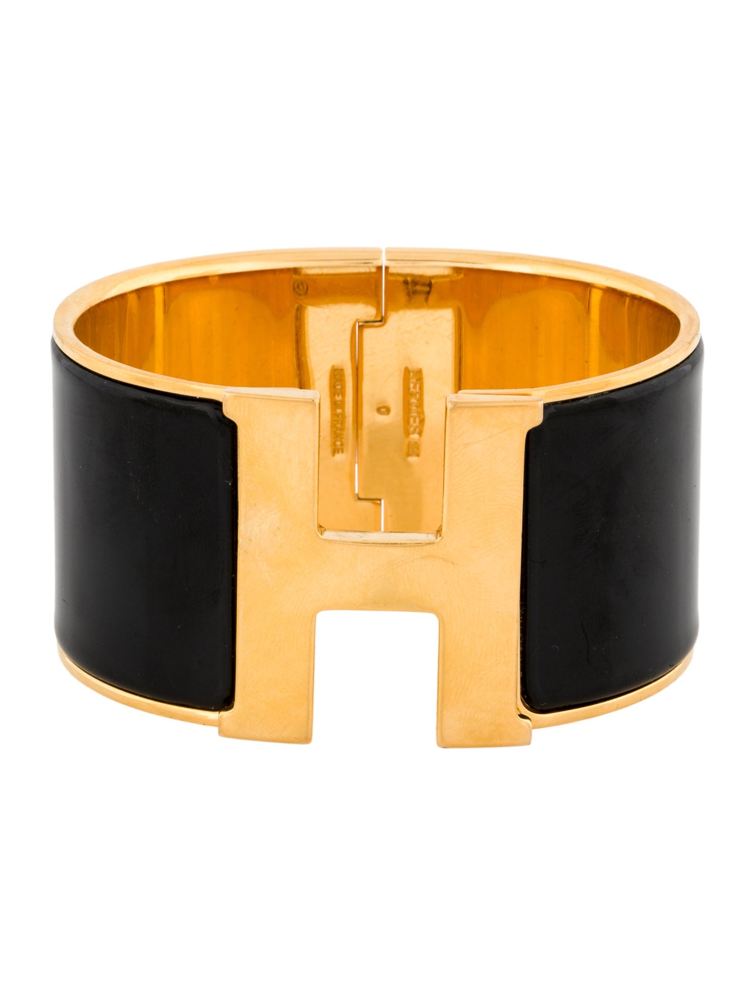 Hermès Enamel Extra Wide Clic Clac H Bracelet
