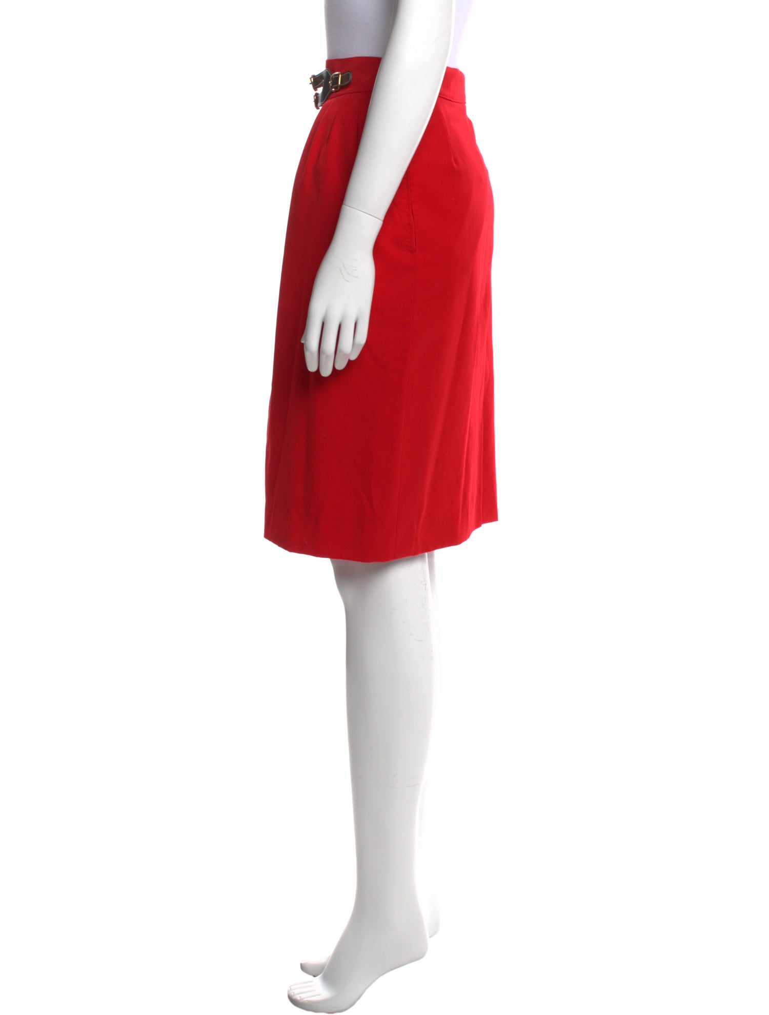 Hermès Wool Knee-Length Skirt