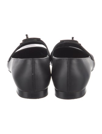 Hermès Kelly Leather Mary Jane Flats