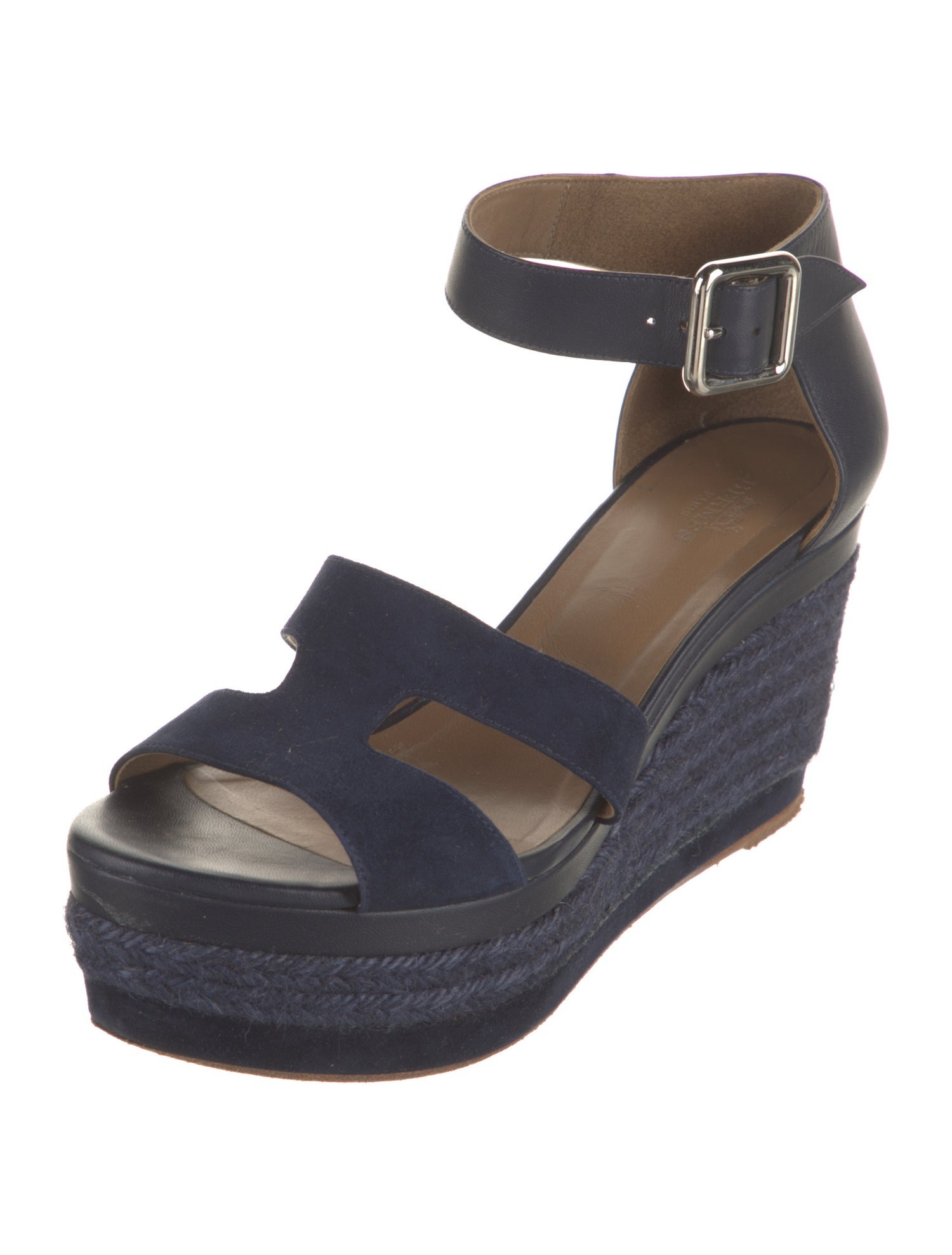 Hermès Ilana H Logo Espadrilles