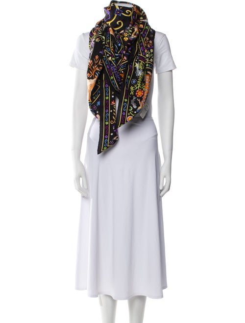 Hermès Peuple du Vent Cashmere Shawl