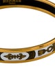 Hermès Enamel Narrow Bangle Bracelet