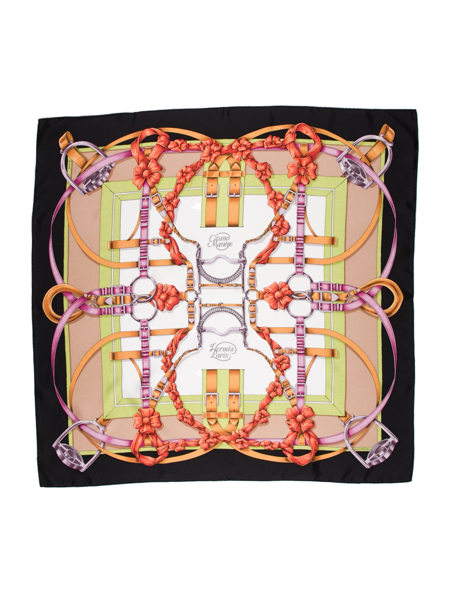 Hermès Grand Manège Silk Scarf