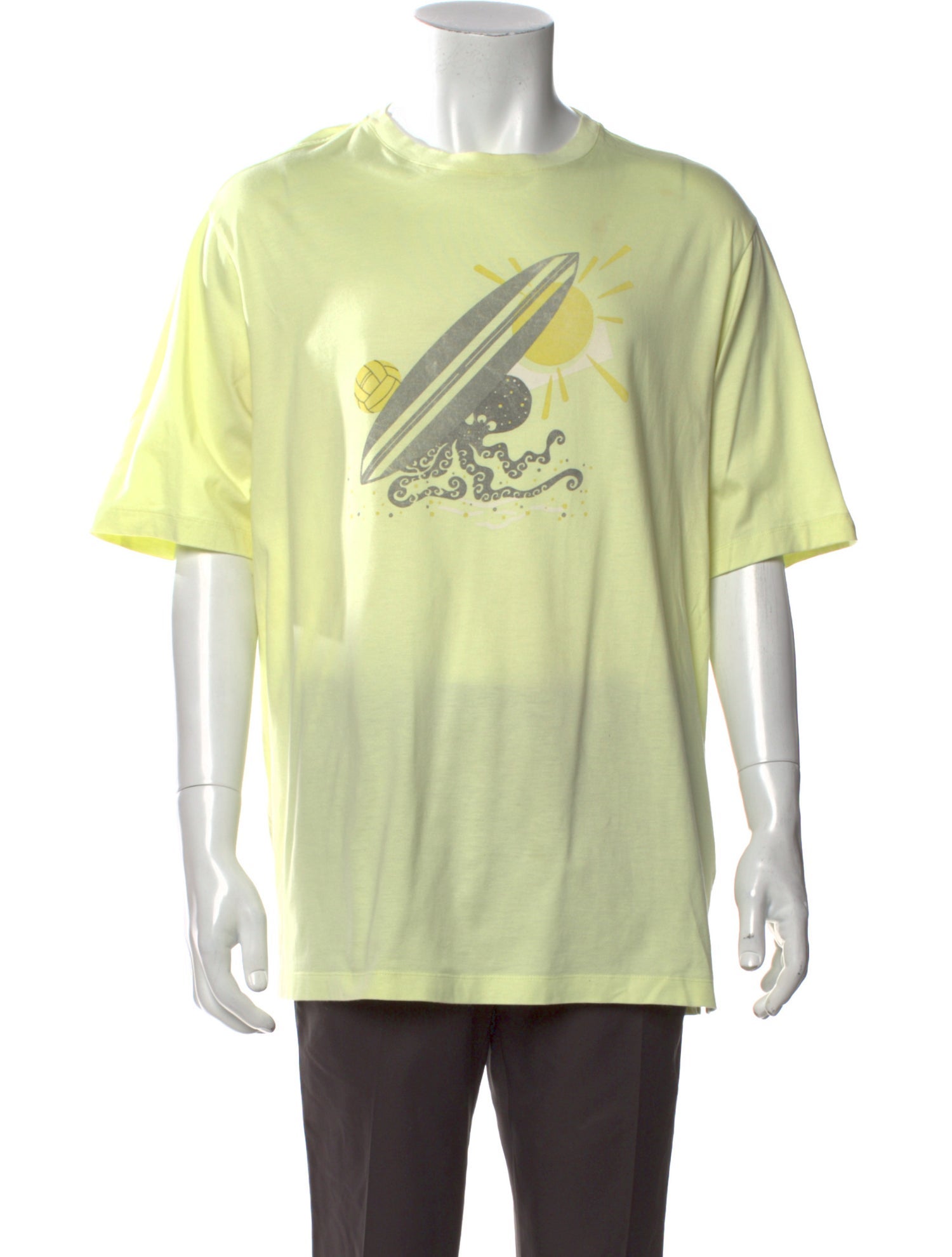 Hermès Graphic Print Crew Neck T-Shirt