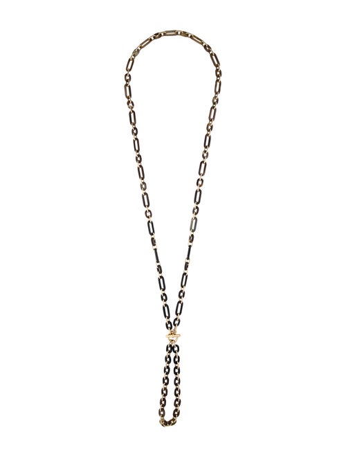 Hermès Resille Long Necklace