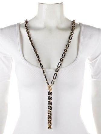 Hermès Resille Long Necklace