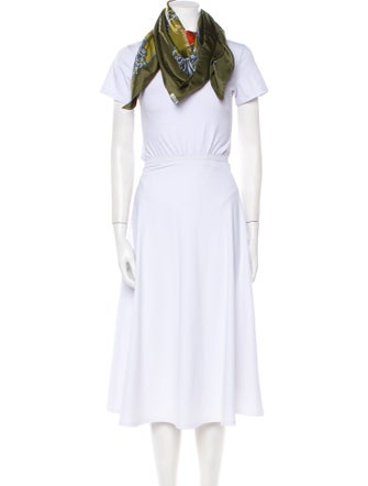 Hermès Carrolses d'Or Silk Scarf