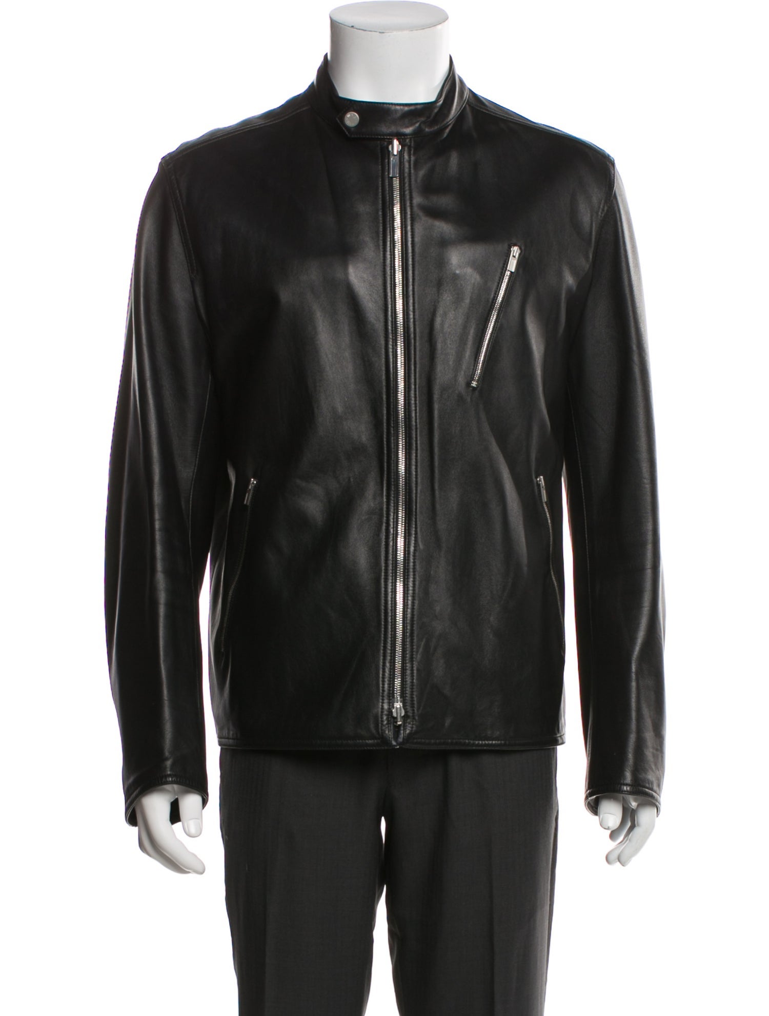 Hermès Reversible Lambskin Moto Jacket