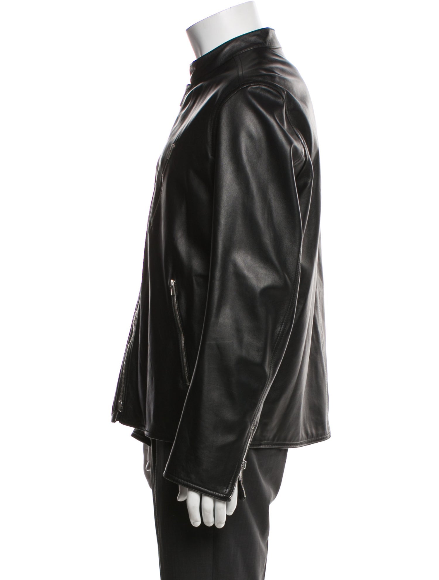 Hermès Reversible Lambskin Moto Jacket