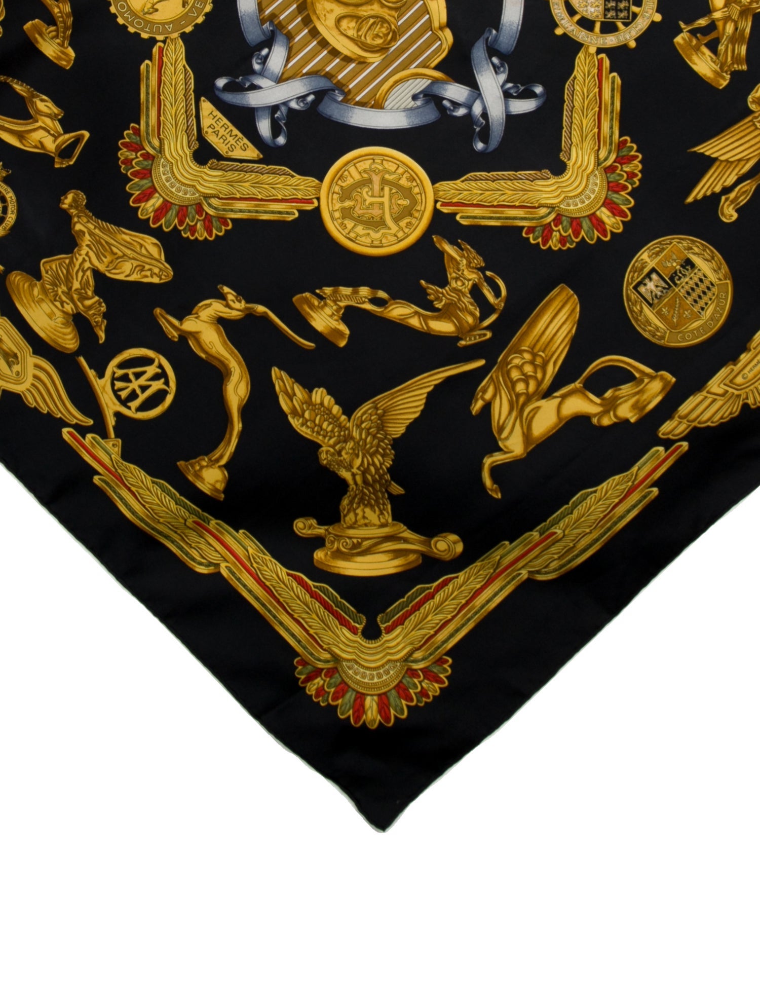 Hermès Les Parures Du Vent Silk Scarf