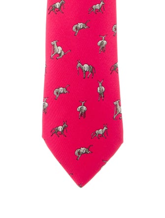 Hermès Patterned Tie