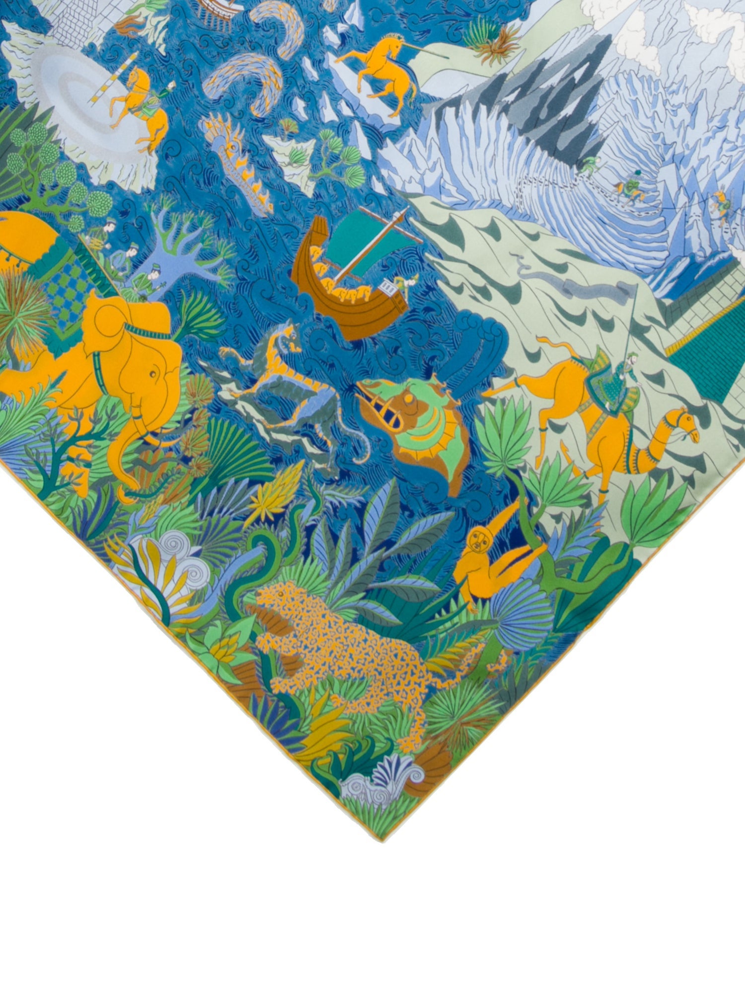 Hermès Cosmographia Universalis Silk Scarf