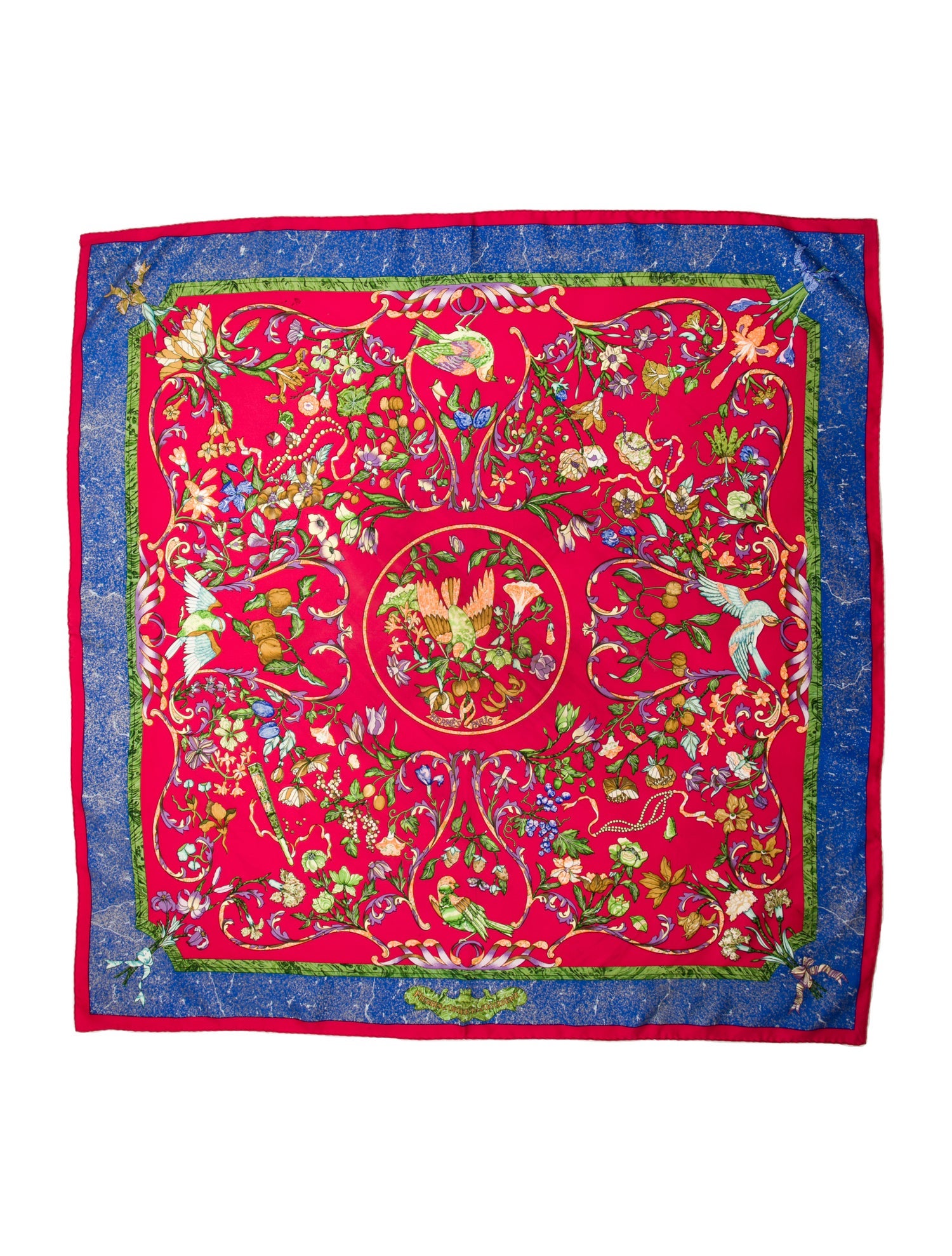 Hermès Pierres d'Orient Et d'Occident Silk Scarf