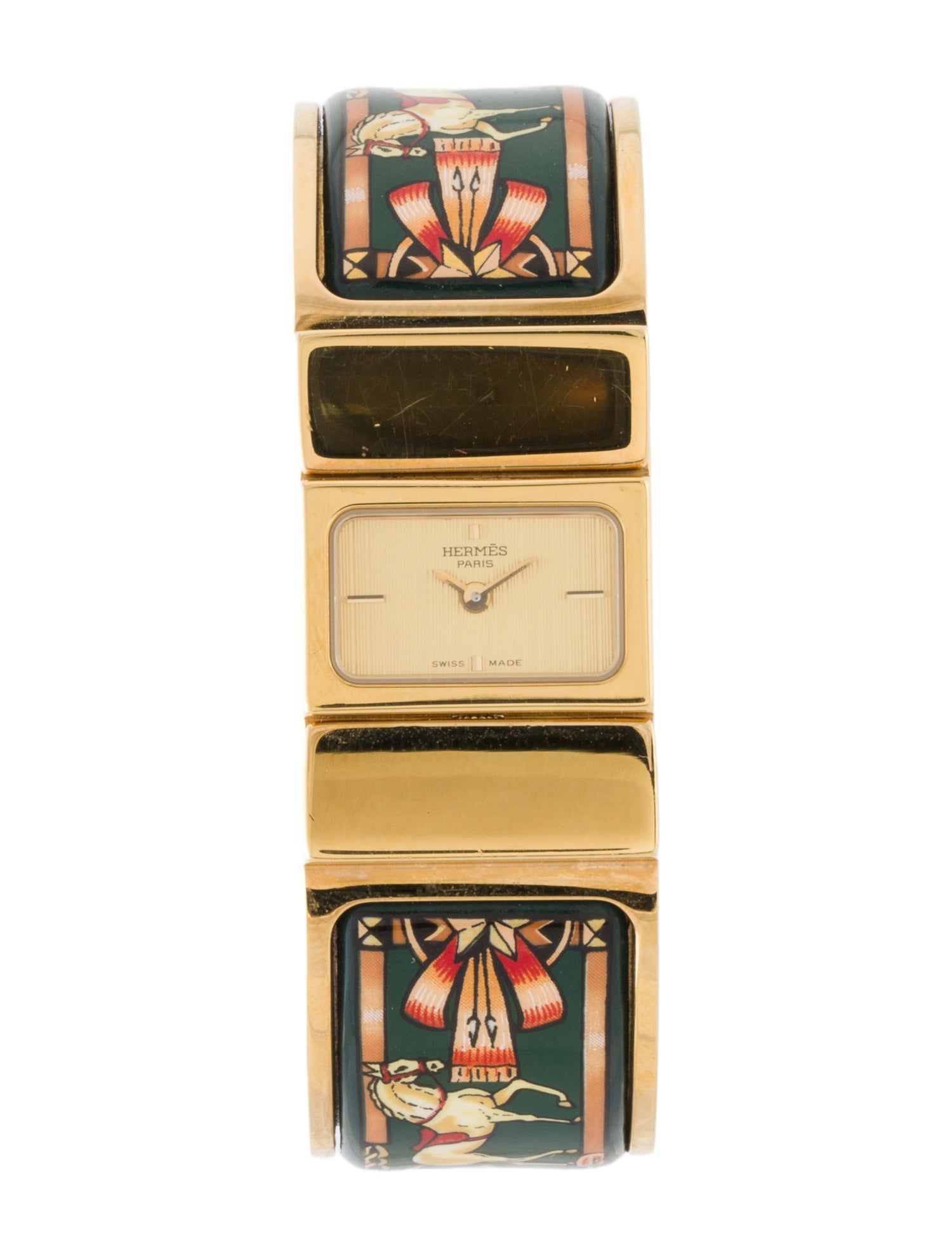 Hermès Loquet Bangle Watch