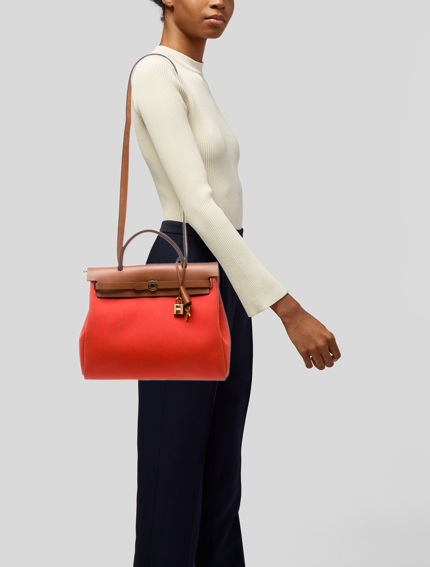 Hermès 2023 Toile Militaire Herbag Zip 31