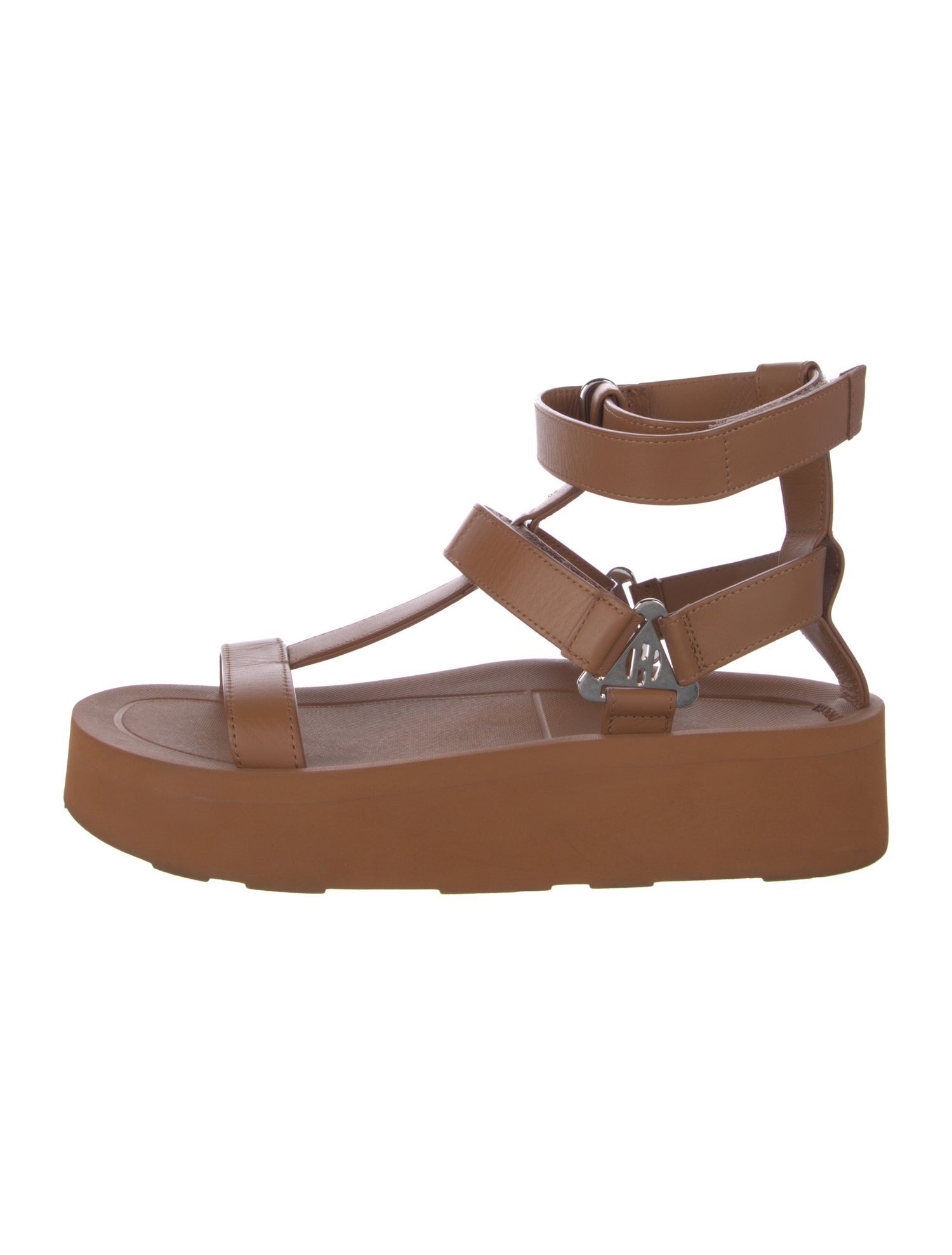 Hermès Enid Leather Gladiator Sandals
