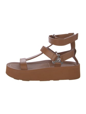 Hermès Enid Leather Gladiator Sandals