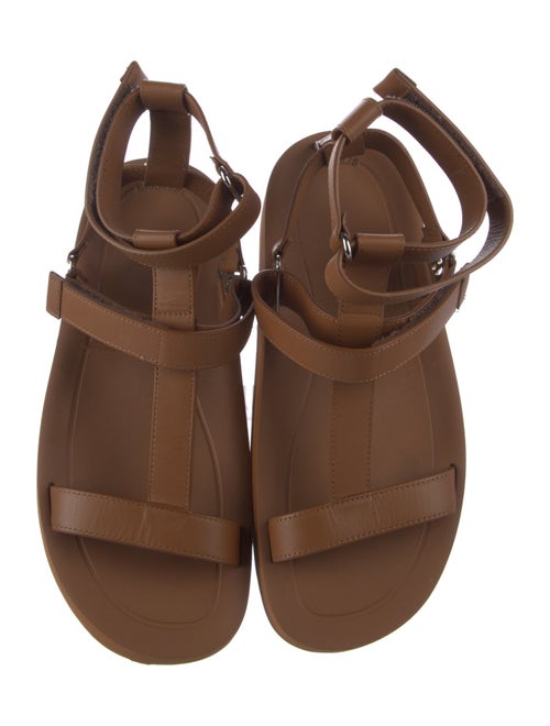 Hermès Enid Leather Gladiator Sandals