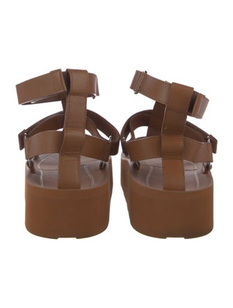 Hermès Enid Leather Gladiator Sandals