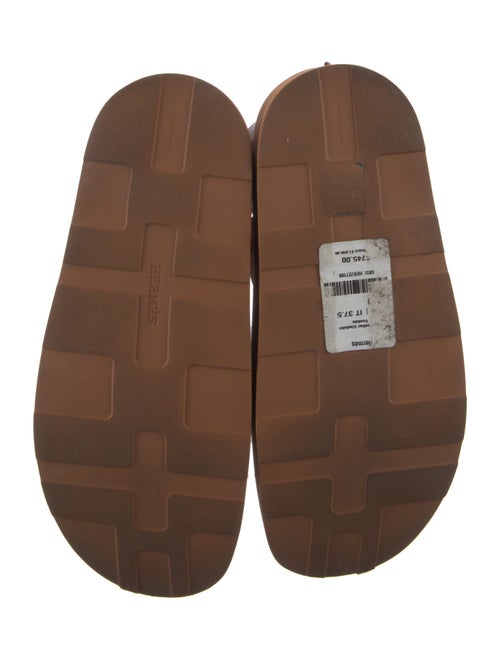 Hermès Enid Leather Gladiator Sandals