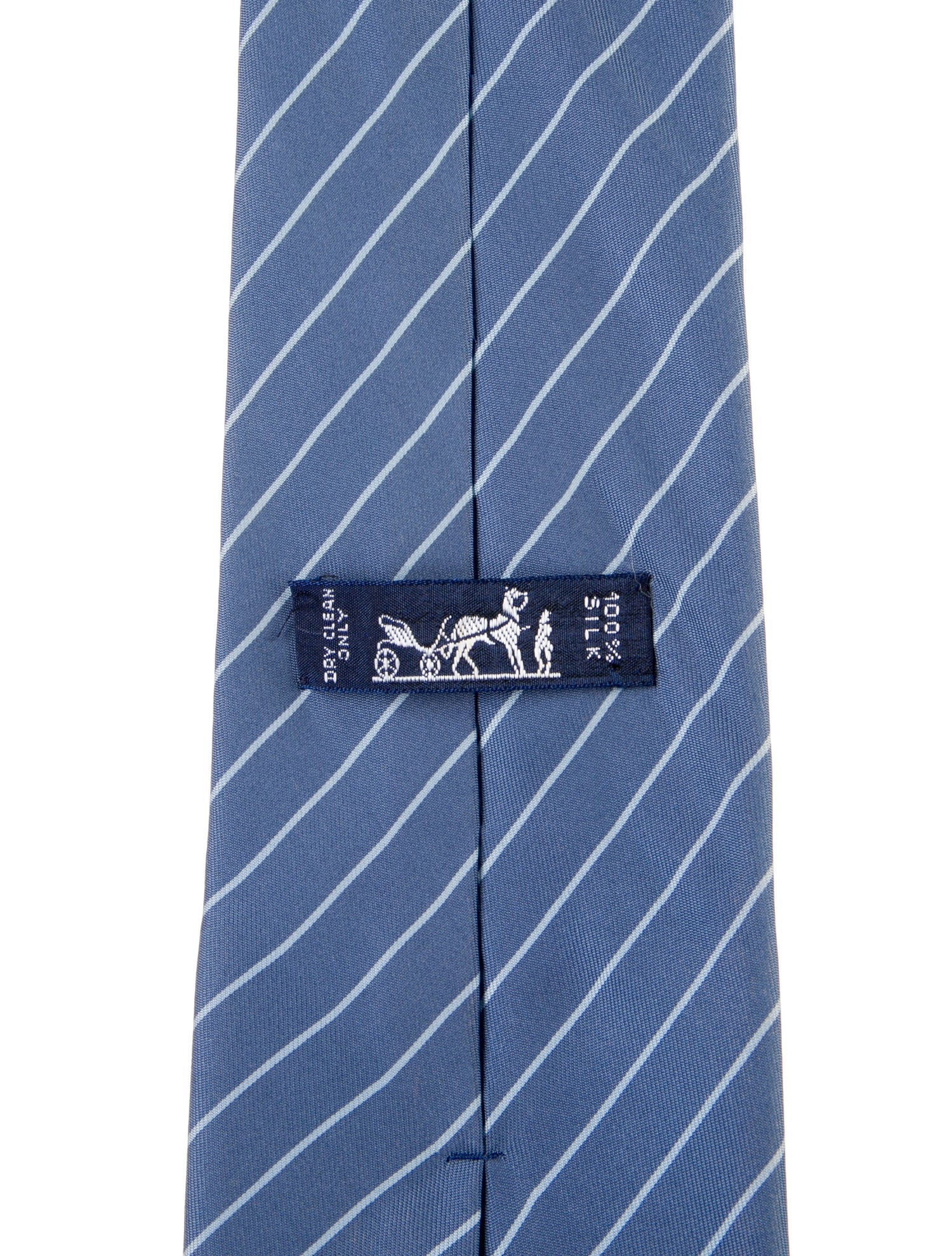 Hermès Patterned Silk Tie