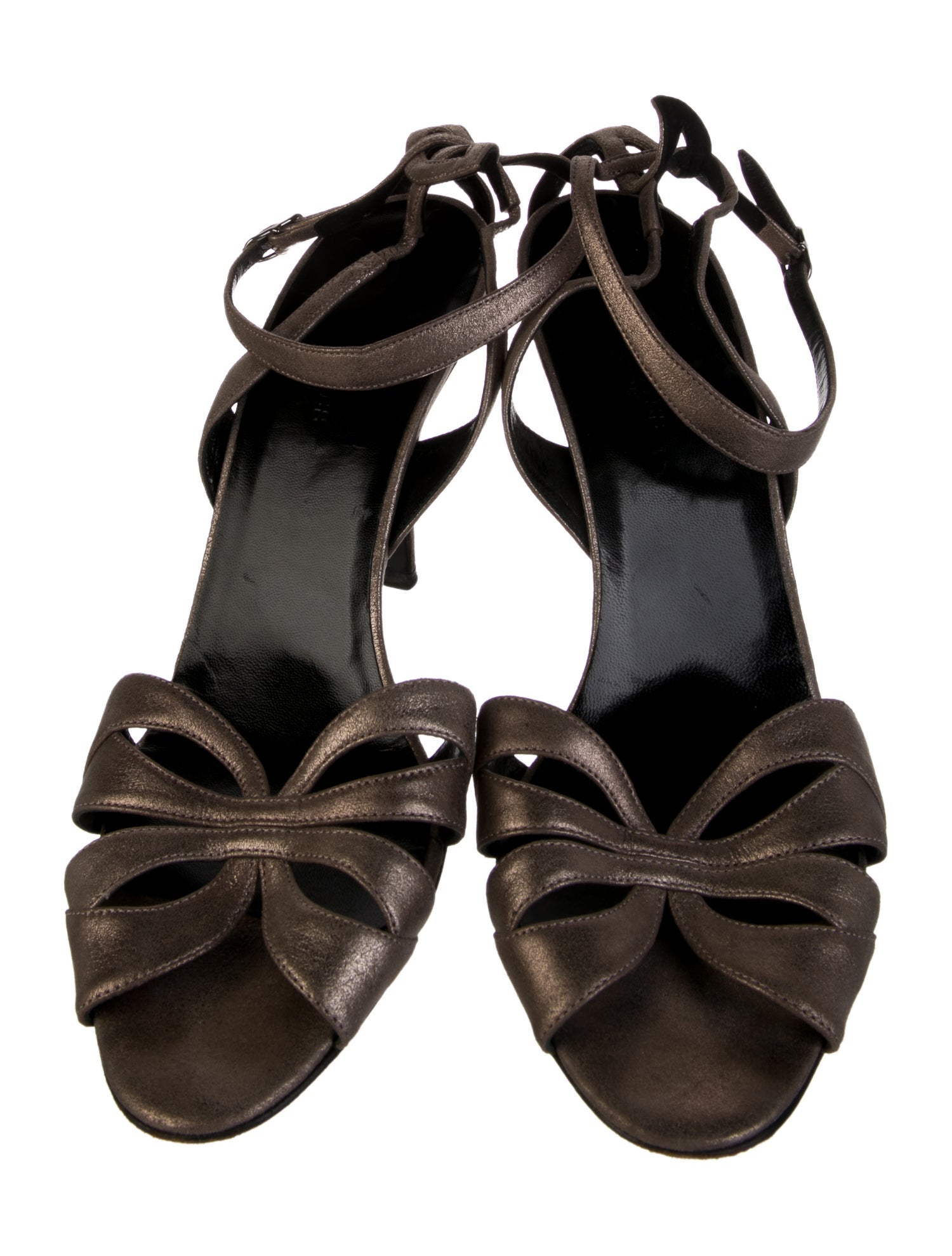 Hermès Nocturne 90 Leather Slingback Pumps