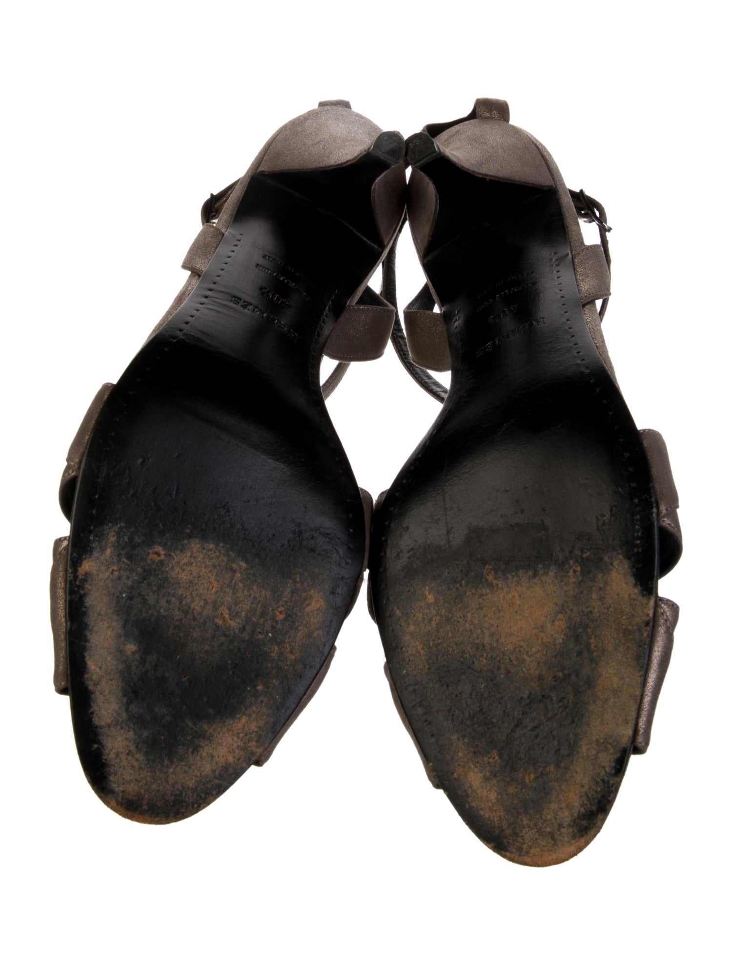 Hermès Nocturne 90 Leather Slingback Pumps