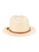 Hermès Straw Fedora Hat