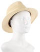 Hermès Straw Fedora Hat