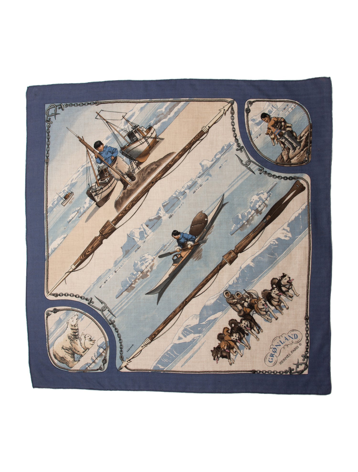 Hermès Grønland Cashmere Scarf