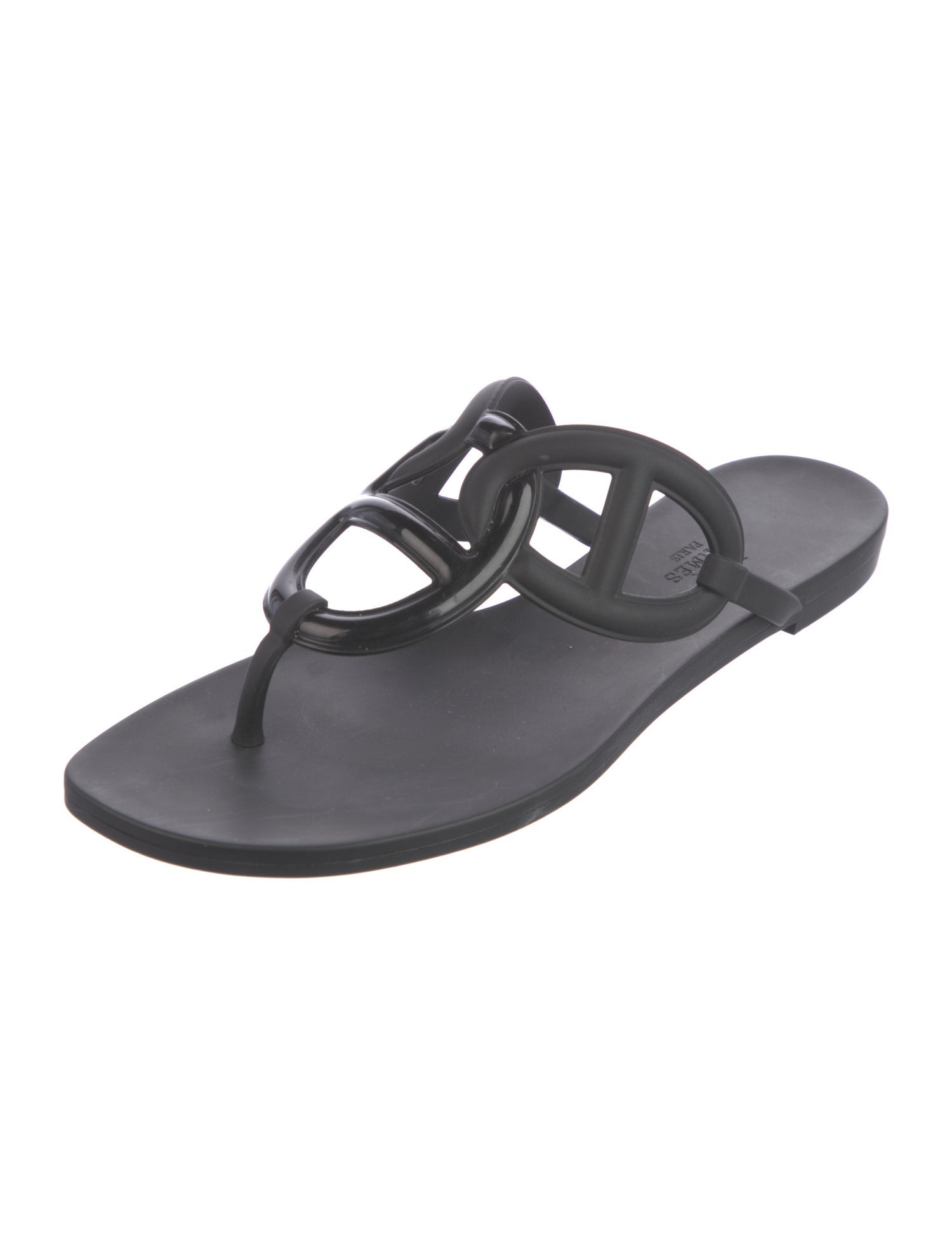 Hermès Egerie Chaîne d'Ancre Insignia Flip Flops