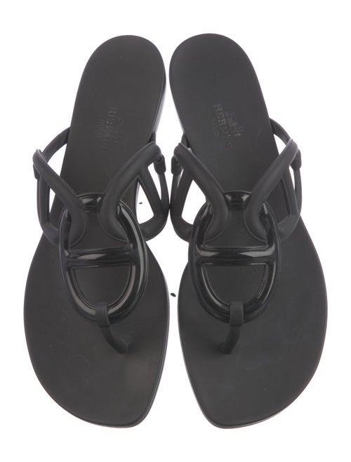 Hermès Egerie Chaîne d'Ancre Insignia Flip Flops