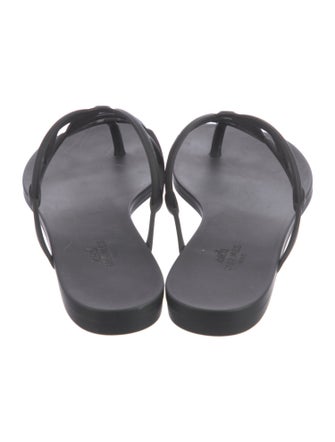 Hermès Egerie Chaîne d'Ancre Insignia Flip Flops