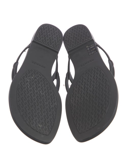 Hermès Egerie Chaîne d'Ancre Insignia Flip Flops