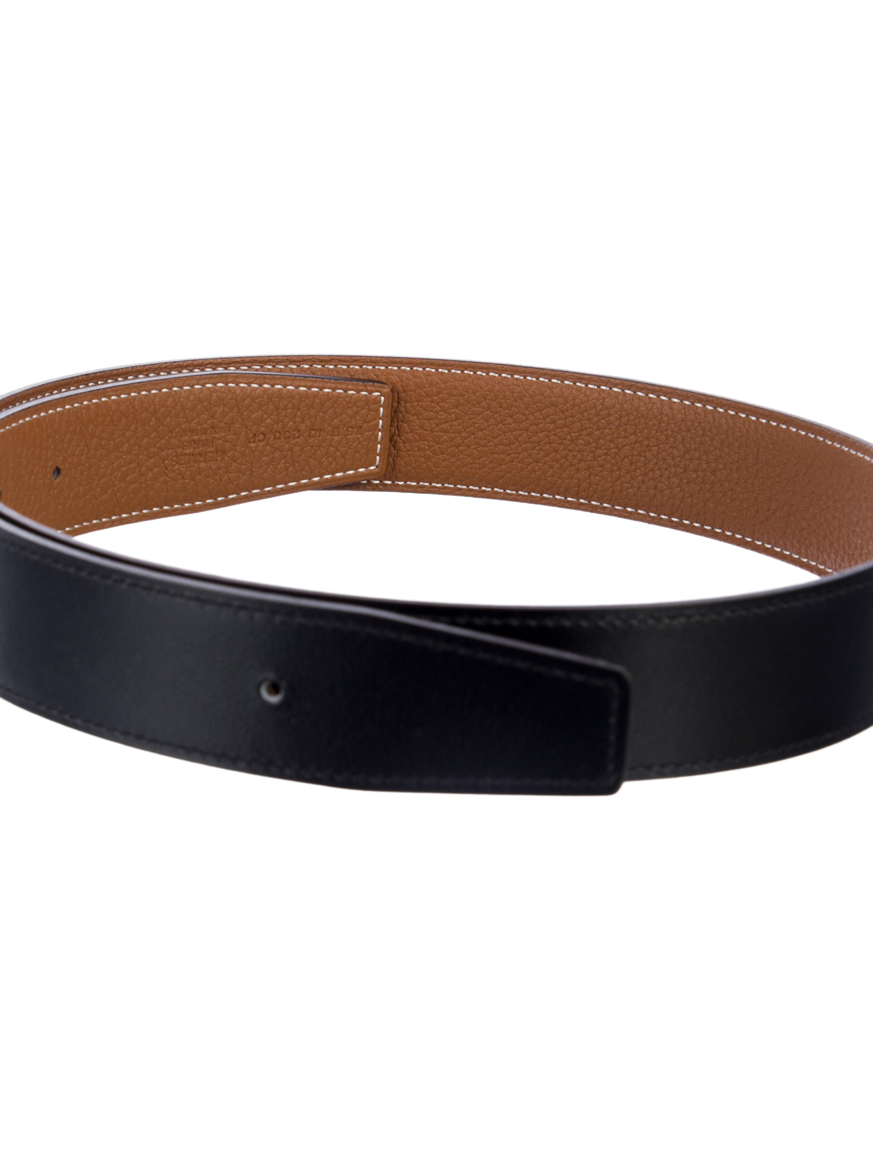 Hermès Reversible 32 mm Belt Strap Belt Strap