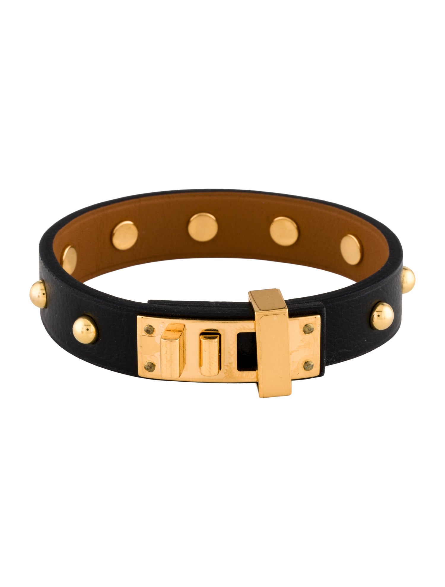 Hermès Mini Dog Clous Rounds Bracelet