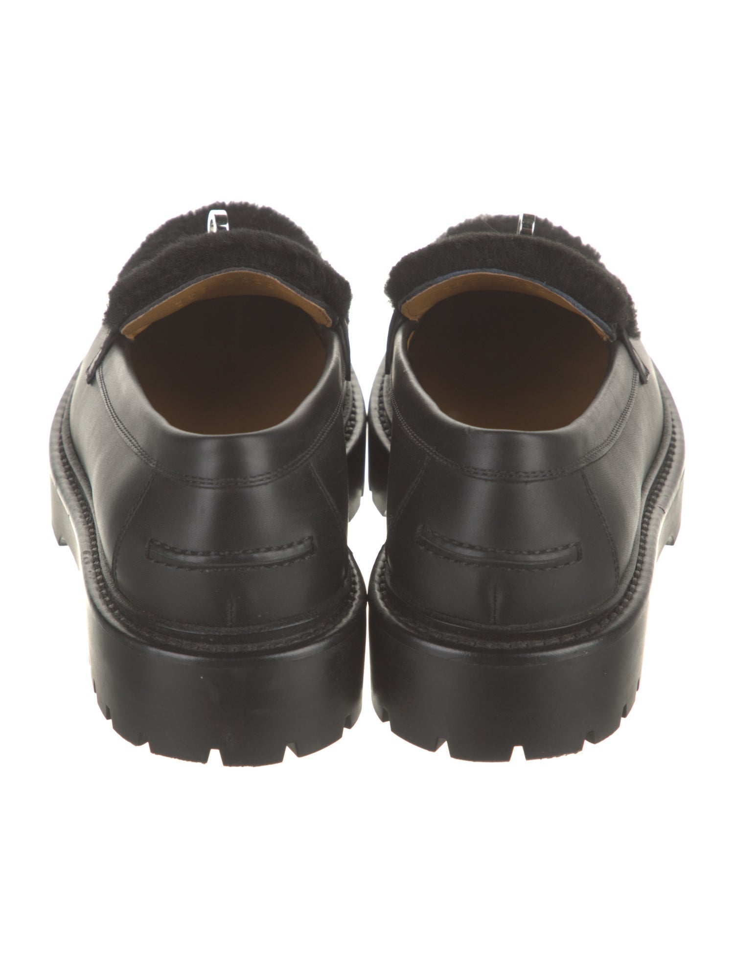 Hermès Icone Leather Loafers