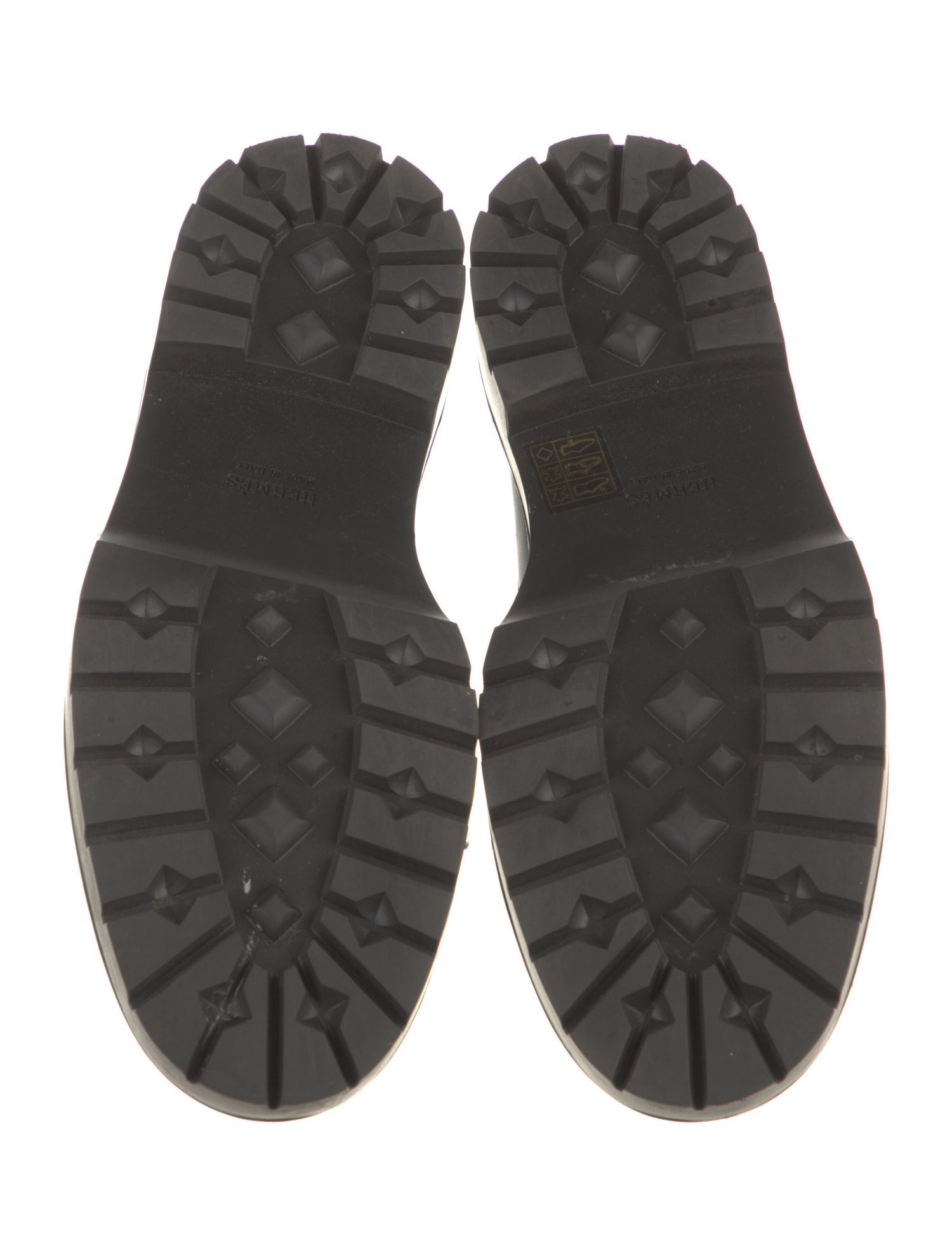 Hermès Icone Leather Loafers