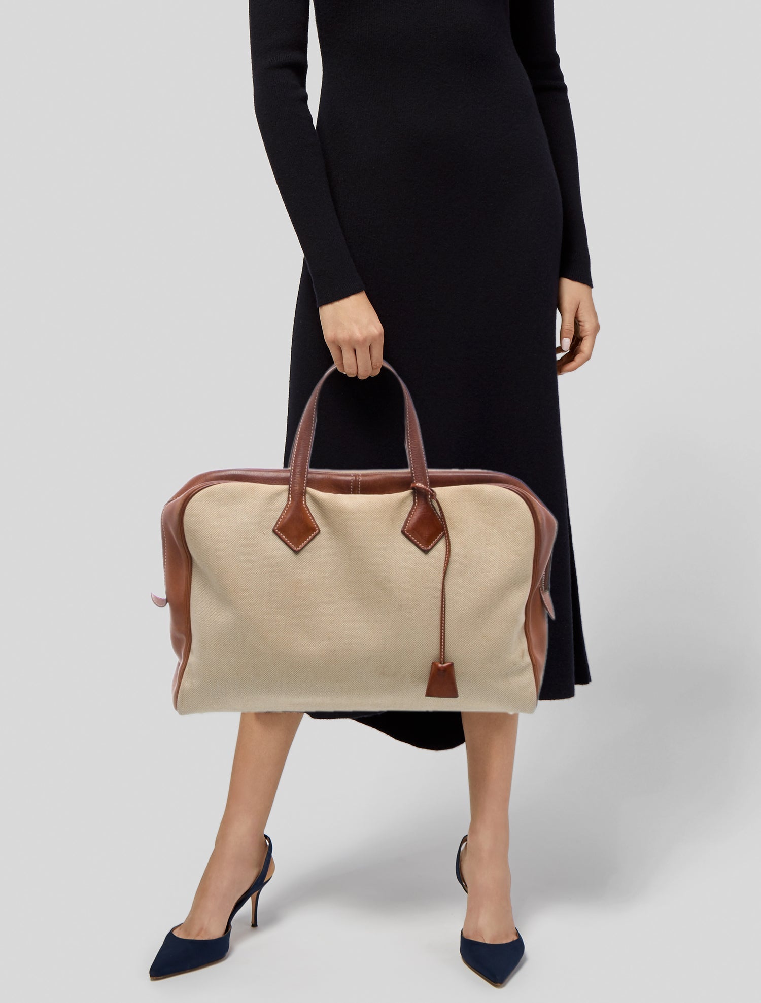 Hermès Toile H & Barenia Victoria II 40