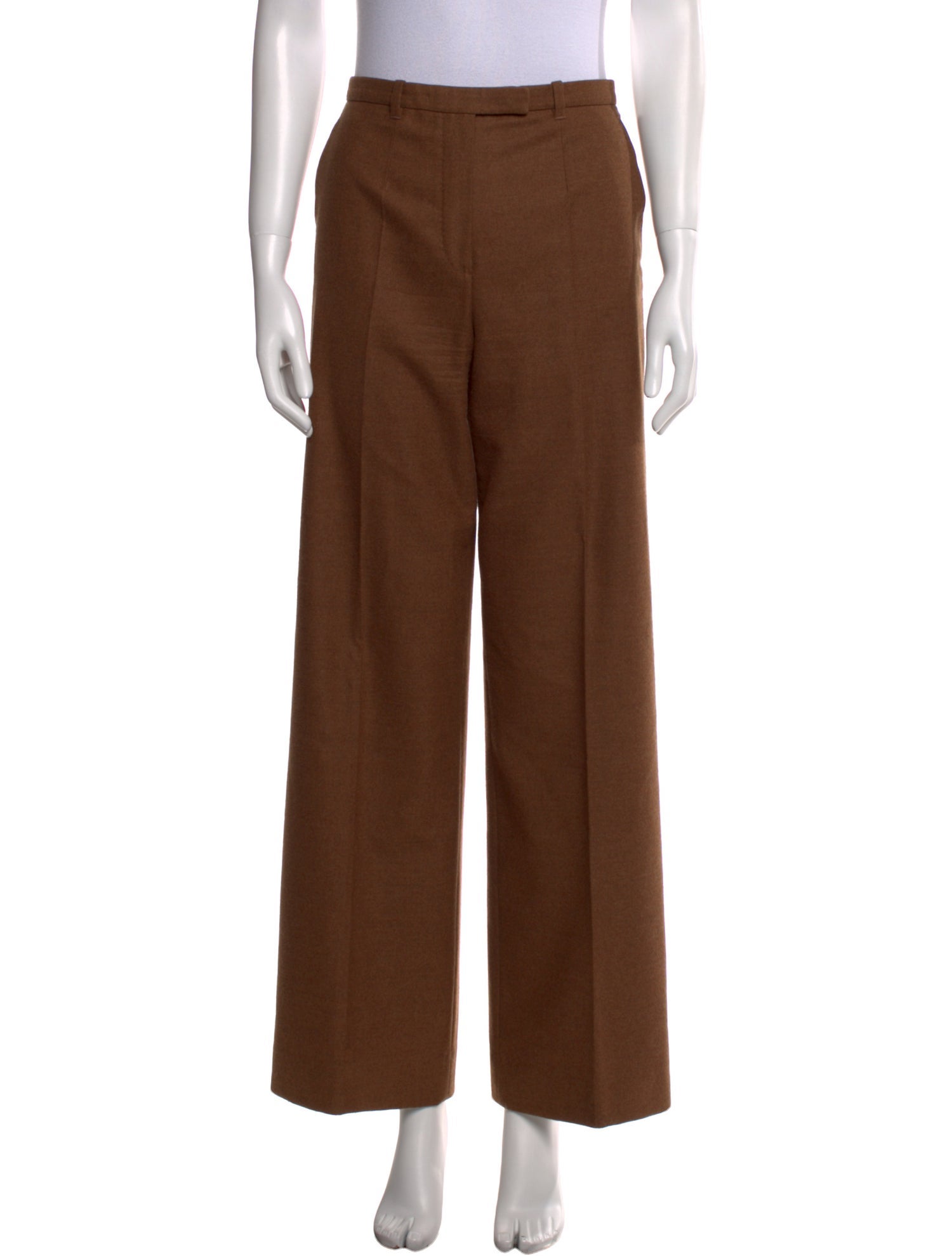 Hermès Virgin Wool Wide Leg Pants