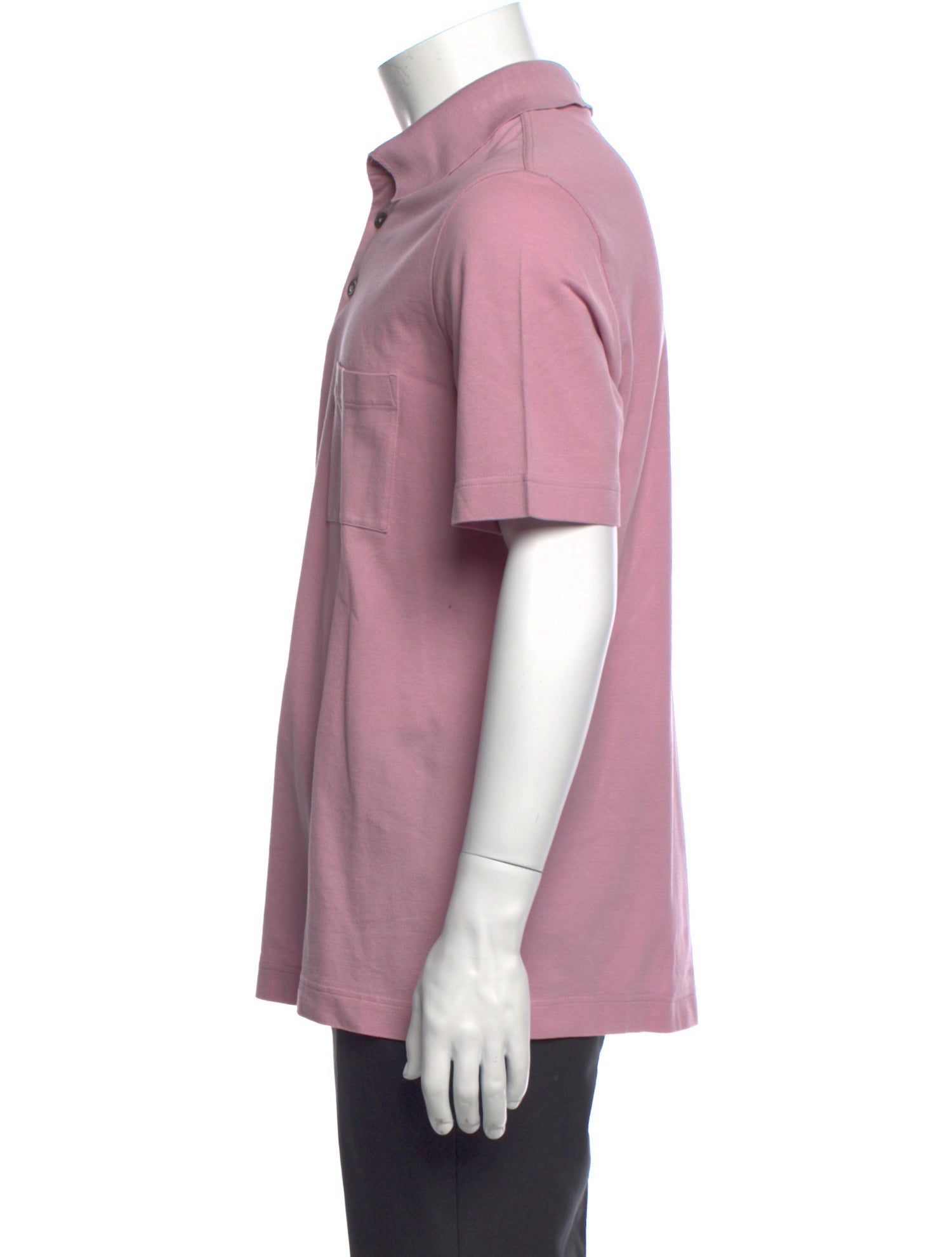 Hermès Collar Short Sleeve Polo Shirt