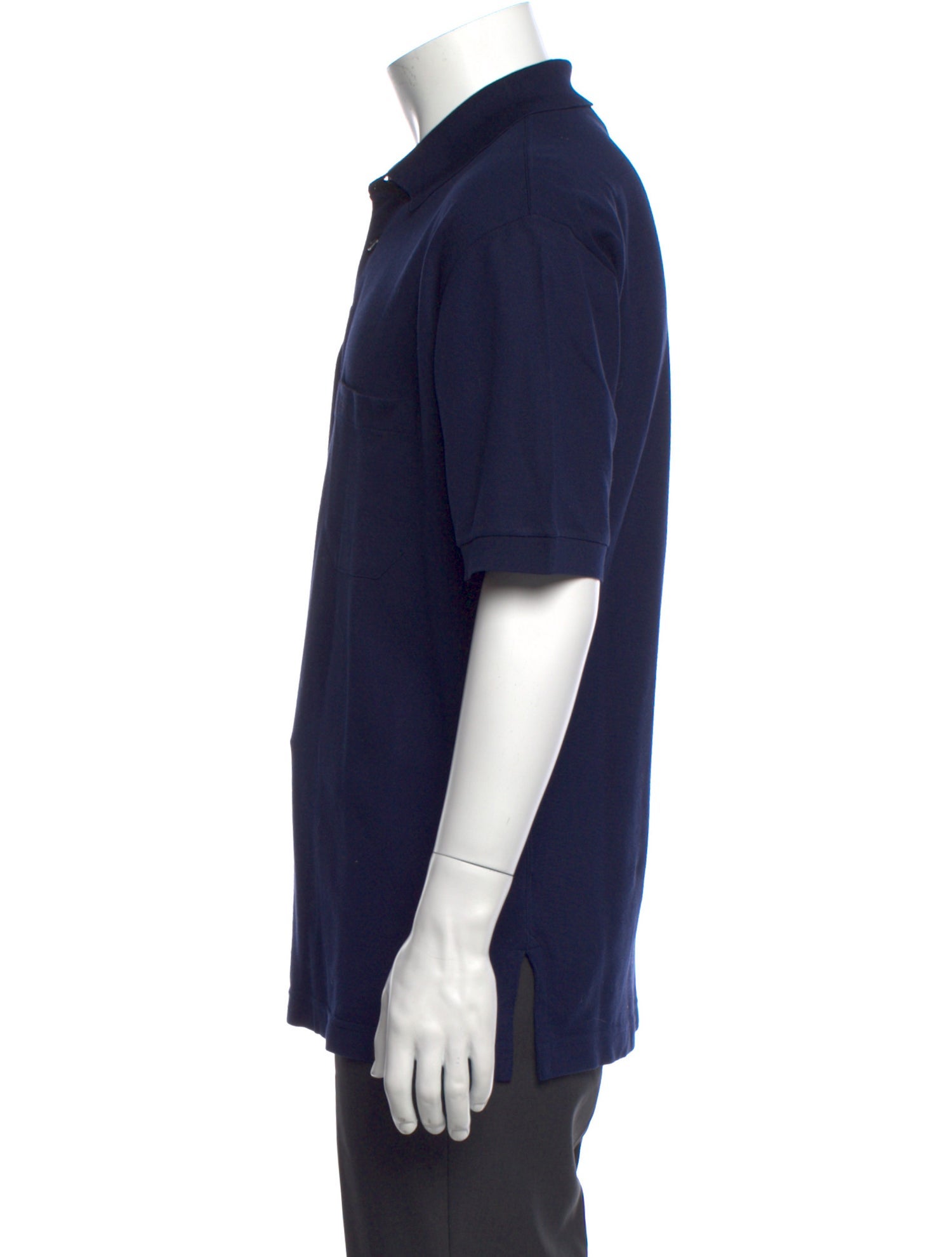 Hermès Collar Short Sleeve Polo Shirt