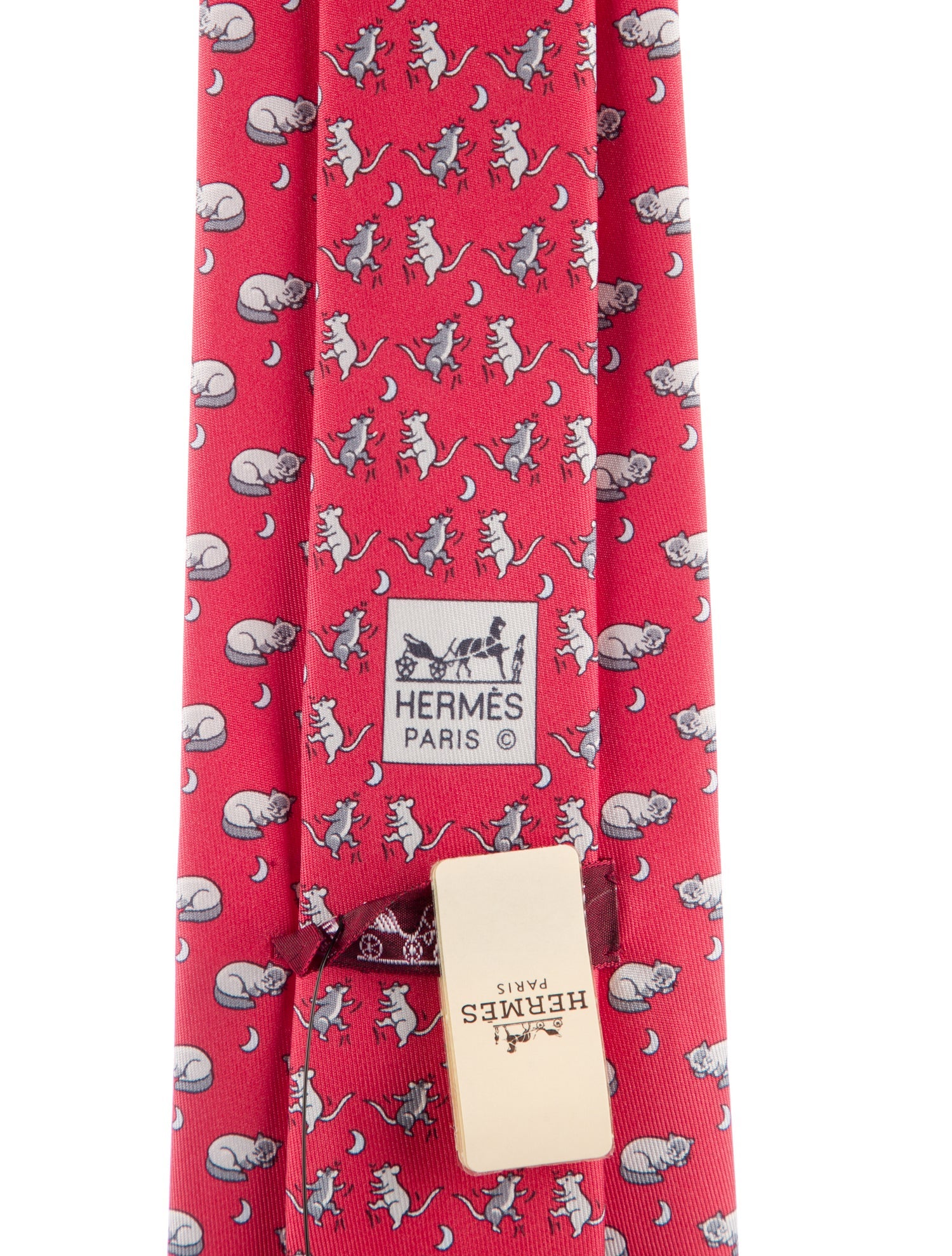 Hermès Silk Tie w/Tags