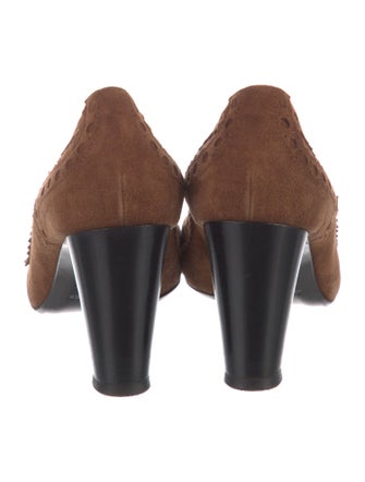 Hermès Suede Pumps