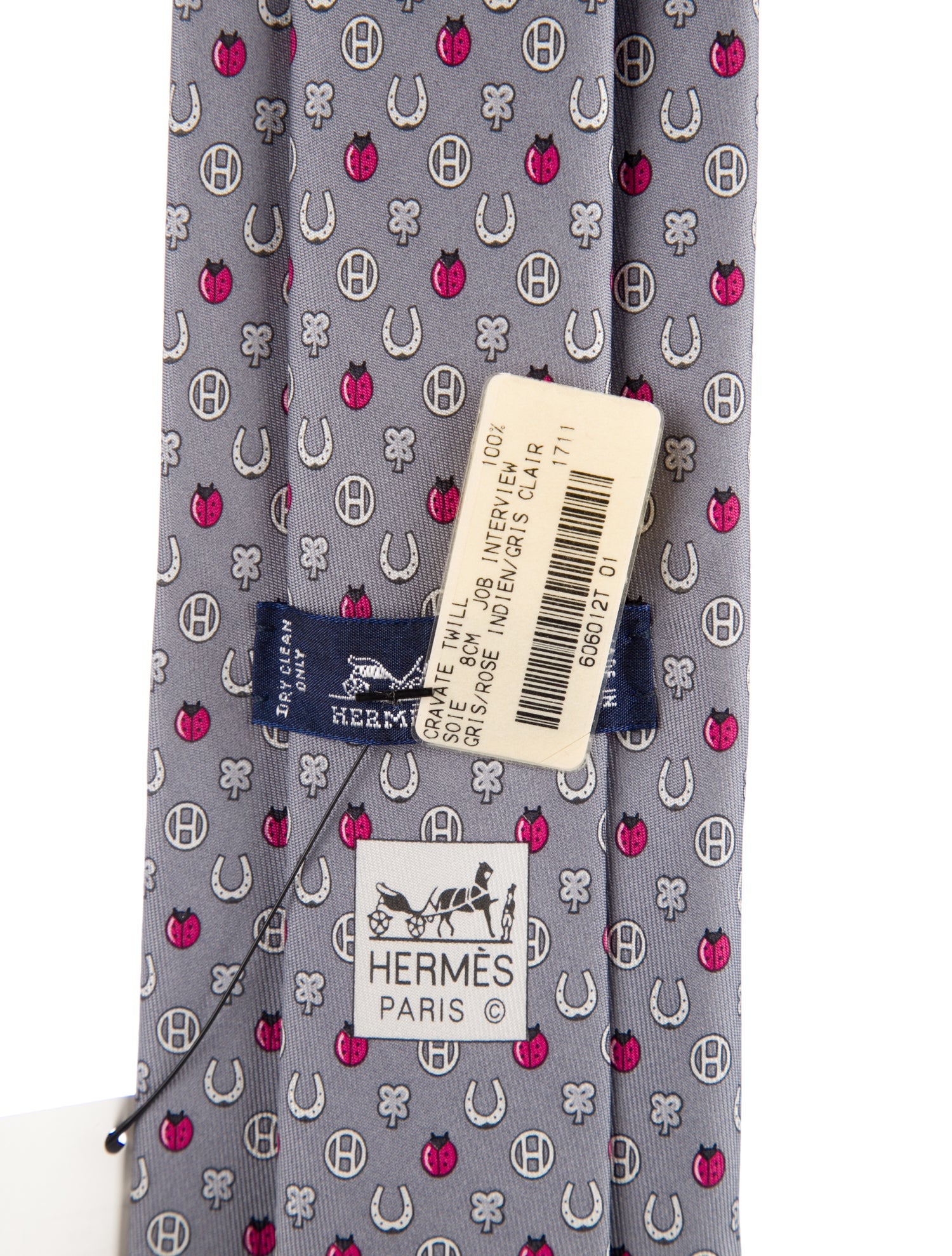 Hermès Silk Tie w/Tags