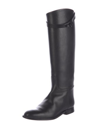 Hermès Jumping Leather Riding Boots